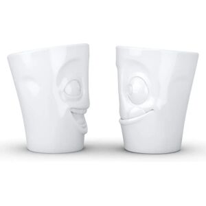 Tassen - Ensemble de 2 mugs souriants - Mug - Publicité Tassen - Ensemble de 2 mugs souriants - Mug - Publicité