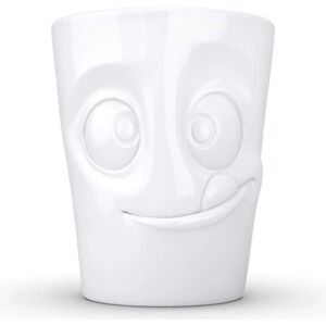 Tassen Weißer Becher 350ml - Gesicht Design Tasse Tassen Weißer Becher 350ml - Gesicht Design Tasse