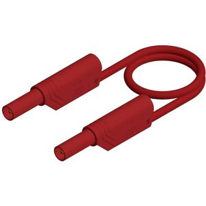 Hirschmann Test & Messkabel - Sicherheitsleitung, 4mm, 2m, Rot Hirschmann Test & Messkabel - Sicherheitsleitung, 4mm, 2m, Rot