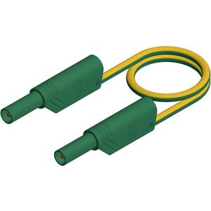 Hirschmann Test & Measurement Kabel - Gelb/Grün - 2m - Sicherheitstestleitung Hirschmann Test & Measurement Kabel - Gelb/Grün - 2m - Sicherheitstestleitung