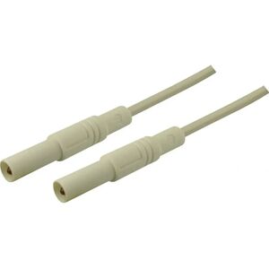 Hirschmann Prüf- & Messtechnik Kabel - 4mm Sicherheitsleitung - Weiß - 1000V - 32A - 2m Hirschmann Prüf- & Messtechnik Kabel - 4mm Sicherheitsleitung - Weiß - 1000V - 32A - 2m