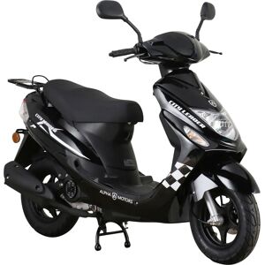 ALPHA MOTORS CityLeader - 50cm³, schwarz, sportlich - Motorroller ALPHA MOTORS CityLeader - 50cm³, schwarz, sportlich - Motorroller