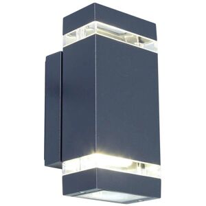 Lutec Focus II 5605013118 Applique Murale Extérieure - 8W LED, Anthracite - Publicité Lutec Focus II 5605013118 Applique Murale Extérieure - 8W LED, Anthracite - Publicité