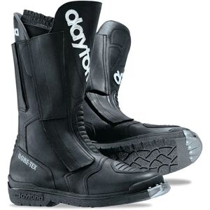 Bottes de moto imperméables noires Daytona Trans Open GTX - Bottes de moto - Publicité Bottes de moto imperméables noires Daytona Trans Open GTX - Bottes de moto - Publicité