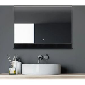 TALOS Black Home Rechthoekige Badkamer Spiegel - Energiebesparend TALOS Black Home Rechthoekige Badkamer Spiegel - Energiebesparend