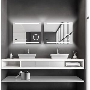 TALOS King LED-Lichtspiegel - Energiesparend, 80x60cm TALOS King LED-Lichtspiegel - Energiesparend, 80x60cm