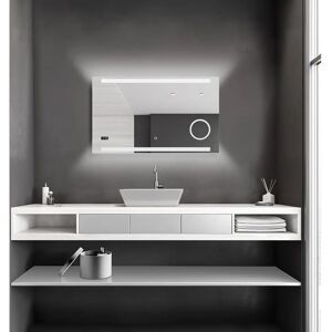 Espejo LED TALOS King - Rectangular, 140x60 cm, ahorro de energía Espejo LED TALOS King - Rectangular, 140x60 cm, ahorro de energía