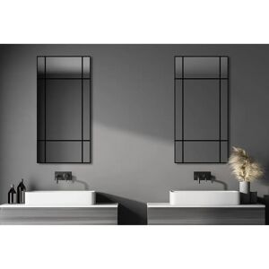 TALOS Wall Mirror - Rectangular, Black, 60x120cm TALOS Wall Mirror - Rectangular, Black, 60x120cm