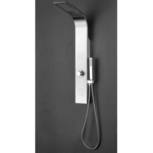 MARWELL Toya Shower Column - Stainless Steel, 100cm, Includes Head & Hand Shower MARWELL Toya Shower Column - Stainless Steel, 100cm, Includes Head & Hand Shower