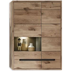 INNOSTYLE BELLANO Viking Eiche 90cm Vitrine - Möbel INNOSTYLE BELLANO Viking Eiche 90cm Vitrine - Möbel