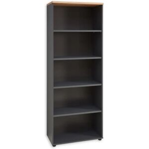 INNOSTYLE Memphis Irodai Tároló - 5 Nyitott Rekesz, FSC Fa, 75x197x38cm INNOSTYLE Memphis Irodai Tároló - 5 Nyitott Rekesz, FSC Fa, 75x197x38cm