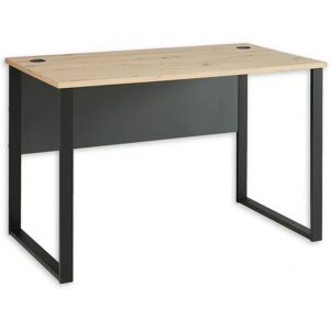 INNOSTYLE Memphis Büro Schreibtisch - Rechteck, 120x73cm, Schwarz & Eiche INNOSTYLE Memphis Büro Schreibtisch - Rechteck, 120x73cm, Schwarz & Eiche