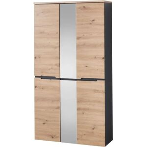 INNOSTYLE Memphis Kleiderschrank - 3 Türen, Holzoptik, Reversibler Innenraum INNOSTYLE Memphis Kleiderschrank - 3 Türen, Holzoptik, Reversibler Innenraum