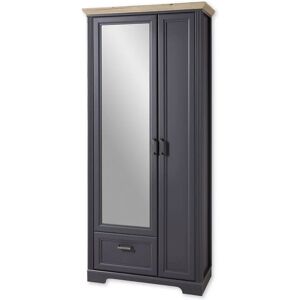 Sconto Grauer Garderobenschrank - Garderobenschrank - Wardrobe cabinet Sconto Grauer Garderobenschrank - Garderobenschrank - Wardrobe cabinet