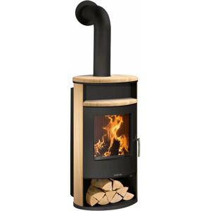 JUSTUS Island Aqua - 4kW Kaminofen, Sandstein JUSTUS Island Aqua - 4kW Kaminofen, Sandstein