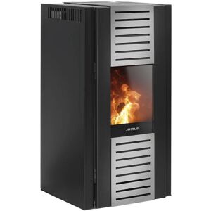 JUSTUS Sirkos Pelletofen - 6 kW, Schwarz, Vermiculit-Innenraum - Pelletöfen JUSTUS Sirkos Pelletofen - 6 kW, Schwarz, Vermiculit-Innenraum - Pelletöfen
