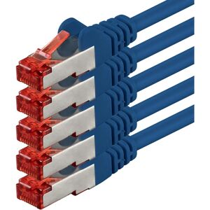 1aTTack - 2.0m Cat6 S/FTP M/M RJ45 - Blå - Network Cable 1aTTack - 2.0m Cat6 S/FTP M/M RJ45 - Blå - Network Cable