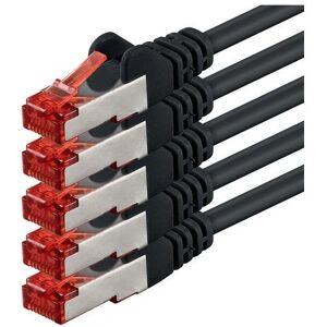 1aTTack - Cat6 S/FTP - 0.5m - Zwart - netwerkkabel 1aTTack - Cat6 S/FTP - 0.5m - Zwart - netwerkkabel