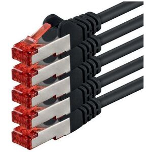 1aTTack - 3m Cat6 S/FTP - Zwart - RJ45 - Kabel 1aTTack - 3m Cat6 S/FTP - Zwart - RJ45 - Kabel