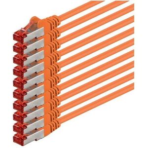 Märke Modell - Orange Cat6 S/FTP nätverkskabel Märke Modell - Orange Cat6 S/FTP nätverkskabel