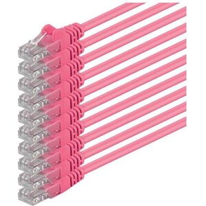 1aTTack - Cat6 UTP - Magenta - 1m - Netwerkkabel 1aTTack - Cat6 UTP - Magenta - 1m - Netwerkkabel