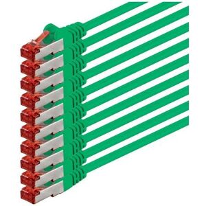 1aTTack - Cat6 S/FTP 1m - Groen - RJ45 - Networking Cable 1aTTack - Cat6 S/FTP 1m - Groen - RJ45 - Networking Cable