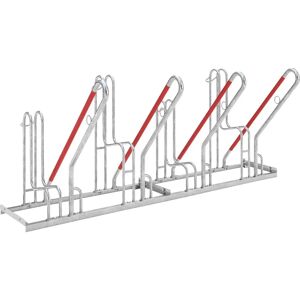 Kaiserkraft Estacionamiento para Bicicletas 4500 XBF - 4 Plazas, Galvanizado Kaiserkraft Estacionamiento para Bicicletas 4500 XBF - 4 Plazas, Galvanizado