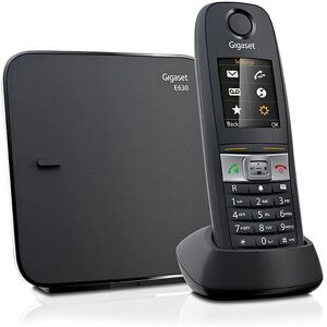 Gigaset E630 Voděodolný a Odolný proti Rázům DECT Telefon - Černý Gigaset E630 Voděodolný a Odolný proti Rázům DECT Telefon - Černý