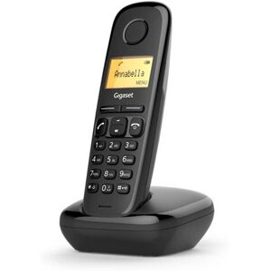 Gigaset A170 Bezdrátové DECT telefon - Ergonomický, Černý Jantar, 50 kontaktů Gigaset A170 Bezdrátové DECT telefon - Ergonomický, Černý Jantar, 50 kontaktů
