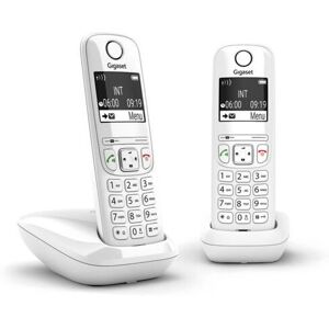 Téléphone fixe Gigaset AS690 Duo blanc - Publicité Téléphone fixe Gigaset AS690 Duo blanc - Publicité