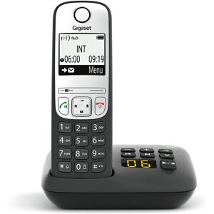 Gigaset A690A Schwarz - Schnurloses DECT-Telefon mit Anrufbeantworter Gigaset A690A Schwarz - Schnurloses DECT-Telefon mit Anrufbeantworter