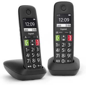 Gigaset E290 - Duo noir - Publicité Gigaset E290 - Duo noir - Publicité