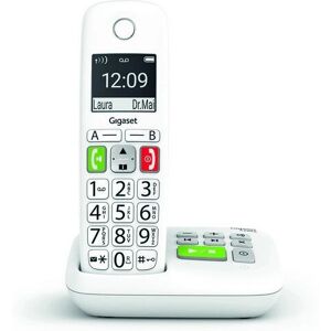 Téléphone sans fil Gigaset E290A Blanc - Identification d'appel & Répondeur - Publicité Téléphone sans fil Gigaset E290A Blanc - Identification d'appel & Répondeur - Publicité