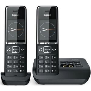 Téléphone Gigaset COMFORT 550A DUO - Téléphone sans fil DECT avec répondeur - Publicité Téléphone Gigaset COMFORT 550A DUO - Téléphone sans fil DECT avec répondeur - Publicité