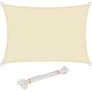 WOLTU Bege 2x4m Resistente a UV e Respirável Ampla Sombrinha WOLTU Bege 2x4m Resistente a UV e Respirável Ampla Sombrinha
