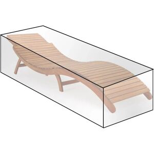 Capa de Móveis de Jardim WOLTU - Transparente, 218x77x55 cm - À prova d'água Capa de Móveis de Jardim WOLTU - Transparente, 218x77x55 cm - À prova d'água