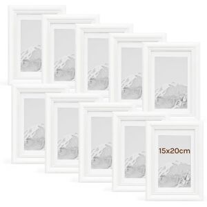 WOLTU 10x Cornici Foto 15x20cm Bianco - Cornice WOLTU 10x Cornici Foto 15x20cm Bianco - Cornice