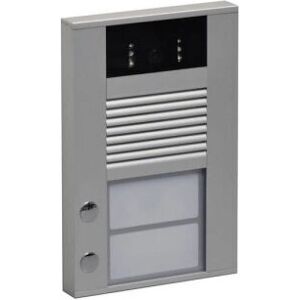 Système d'interphone vidéo Wantec 4224 en aluminium - Publicité Système d'interphone vidéo Wantec 4224 en aluminium - Publicité