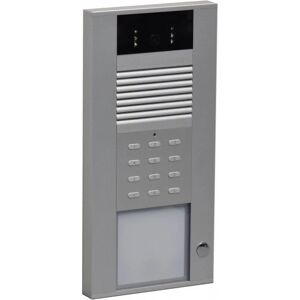 Système de vidéointerphone IP Wantec Monotith B - Argent - Publicité Système de vidéointerphone IP Wantec Monotith B - Argent - Publicité