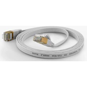 Câble réseau plat Wantec 7002 Cat6a F/UTP Câble réseau plat Wantec 7002 Cat6a F/UTP
