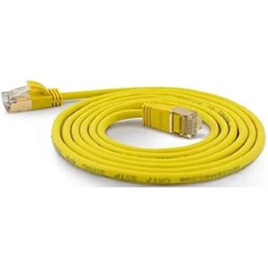 Câble réseau Wantecwire 7172 - Jaune, CAT7, 0,5 m Câble réseau Wantecwire 7172 - Jaune, CAT7, 0,5 m