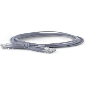 Cable de red UTP Cat6a gris de 25cm de Wantec Cable de red UTP Cat6a gris de 25cm de Wantec