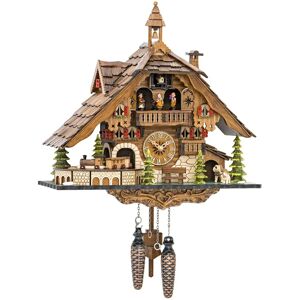 Engstler 48110 QMT Relógio de cucu de nogueira - Quartzo - Relógios de parede Engstler 48110 QMT Relógio de cucu de nogueira - Quartzo - Relógios de parede