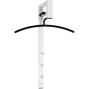 Haku Moebel HAKU Wall-mounted Wardrobe - Chrome-White - 70cm Haku Moebel HAKU Wall-mounted Wardrobe - Chrome-White - 70cm