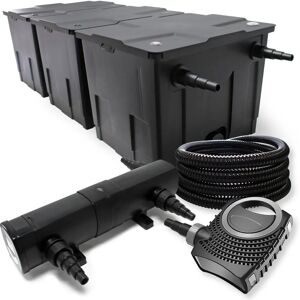Set filtro para estanque SunSun - 90000L, Clarificador UV, 36W, Bomba 85W Set filtro para estanque SunSun - 90000L, Clarificador UV, 36W, Bomba 85W