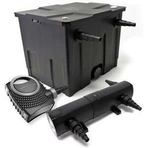 Kit de filtrado de estanque SunSun - Bio 12000l, UV 18W, Bomba eficiente Kit de filtrado de estanque SunSun - Bio 12000l, UV 18W, Bomba eficiente