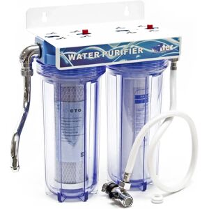 Filtre double Naturewater NW-PR102 - Sédiments & Charbon actif - Publicité Filtre double Naturewater NW-PR102 - Sédiments & Charbon actif - Publicité