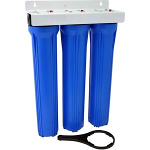 Filtre d'eau Wiltec NW-BRK03 - 3 étages, 20 pouces, 5μ sédiments et charbon - Publicité Filtre d'eau Wiltec NW-BRK03 - 3 étages, 20 pouces, 5μ sédiments et charbon - Publicité
