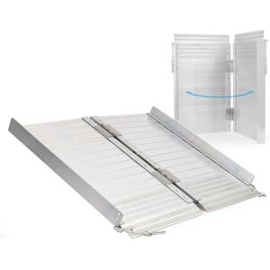 XPOTOOL Rampa para silla de ruedas de aluminio - 92cm, portátil, 270kg XPOTOOL Rampa para silla de ruedas de aluminio - 92cm, portátil, 270kg