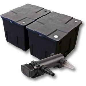 Set de filtros para estanque SunSun 2 cámaras - 60,000L, Clarificador UV Set de filtros para estanque SunSun 2 cámaras - 60,000L, Clarificador UV